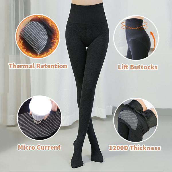 1200D Elastic Micro-current Constant Temperature Pantyhose – Pure Fit Story