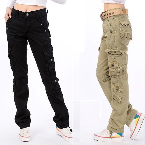 Multi-Pocket Cargo Loose Baggy Pants – Pure Fit Story