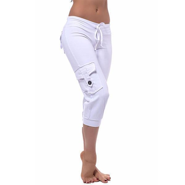 Eco-friendly Bamboo Pocket Stretchy Capris – Pure Fit Story