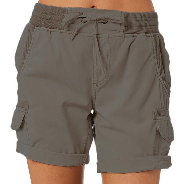Women Draw String Pockets Cargo Shorts – Pure Fit Story