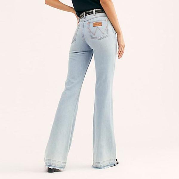 70s Stretchy Soft Hip Hugger Bell Bottom Jeans – Pure Fit Story