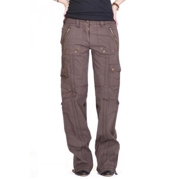 Comfy Cargo Wide Leg Lightweight Casual Pants – Pure Fit Story
