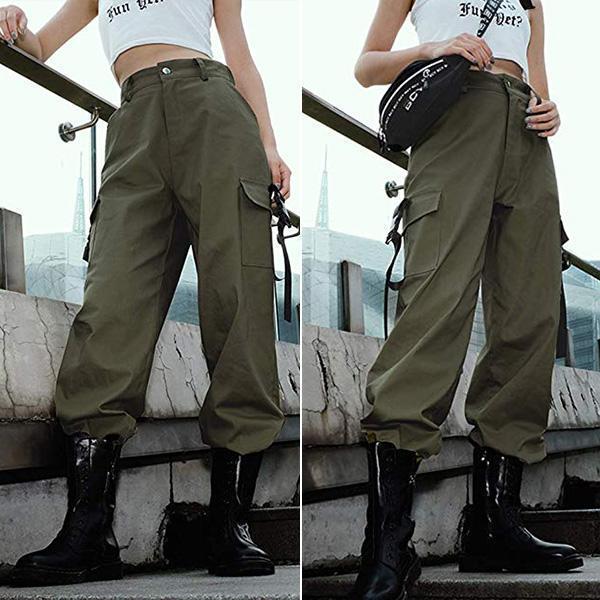 Casual Multi-pocket Loose Cargo Pants – Pure Fit Story