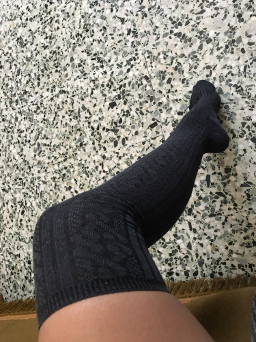 Over The Knee Knit Warm Socks photo review