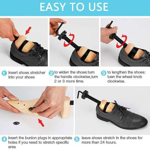 Wooden Shoe Stretcher – Pure Fit Story