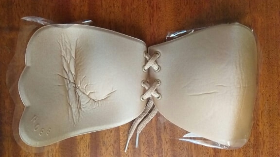 Strapless Drawstring Pushup Bra photo review