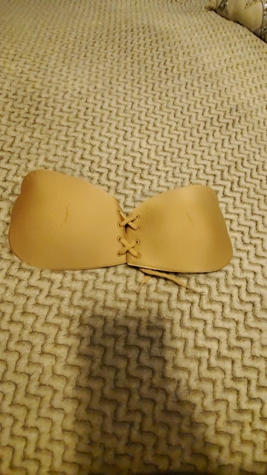 Strapless Drawstring Pushup Bra photo review